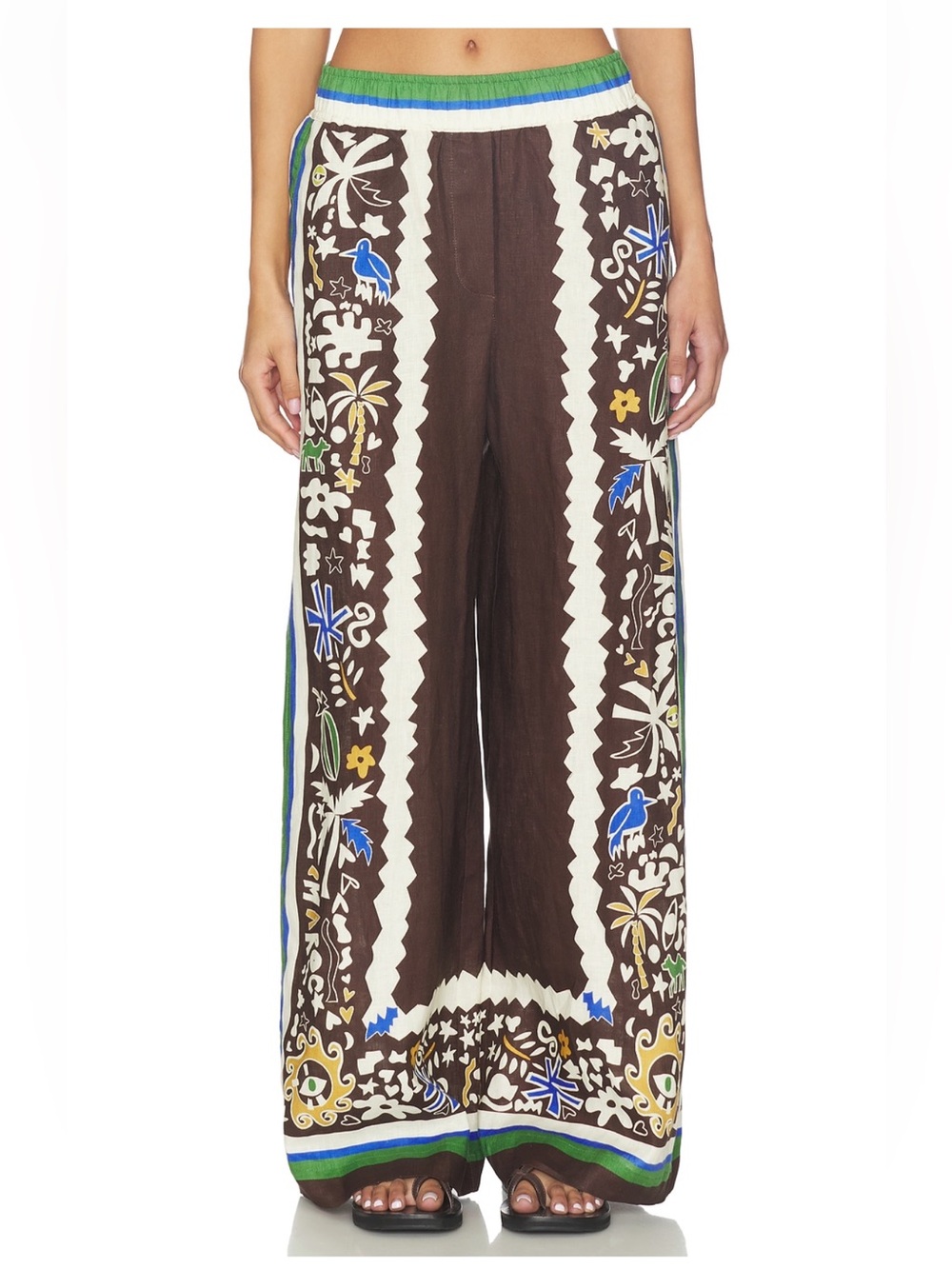 ALÉMAIS Maroc Relaxed Linen Pants